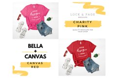Bella Canvas Mockup Bundle 3001 T-Shirt Flat Lay Bundle Product Image 3