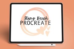 Procreate - Frame Stamp - Procreate Stamp Brush Product Image 1