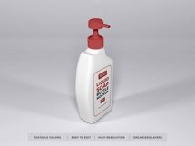 Liquid Soap Packaging Mockup Template Bundle Vol 1 Product Image 11