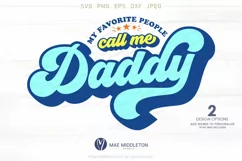 My Favorite People Call me Daddy, Grandpa, Mommy & Grandma Product Image 5