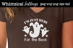 For The Boos-Halloween SVG Product Image 1