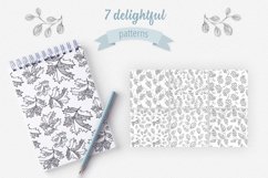 Boho Leaves Illustration Set Product Image 2