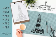 Lighthouse - SVG EPS DXF PNG PDF JPG Cutting File Product Image 4