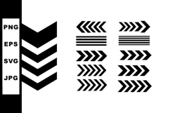 Arrow icons set with multiple chevron styles for navigation Product Image 1