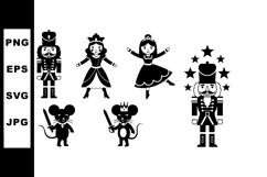 Nutcracker and Mouse King Characters Classic Ballet Story Ve Product Image 1