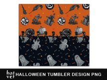 Halloween Tumbler Wrap PNG | Creepy Cute Design Product Image 2