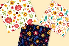 Floral Patterns - 15 non-repeating flower designs Product Image 3