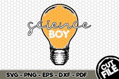 Science Boy - SVG Cut File n148 Product Image 1