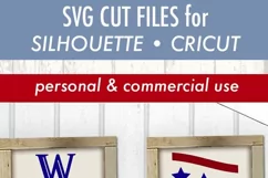 Patriotic Welcome - Old Glory - 4th of July - Vertical SVG Product Image 3