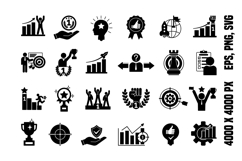 Glyph Success Icons Product Image 1