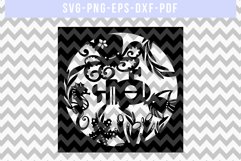 Under The Sea Papercut Template, Cute Sea Creature SVG, PDF Product Image 4