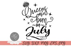 Queens are born in... SVG PNG Product Image 3
