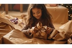 young brown paper package Product Image 1