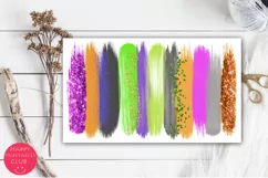 Halloween Brush Strokes Clipart I Brush Strokes Clipart Product Image 3
