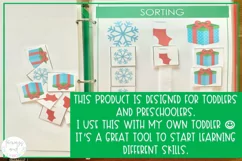 Holidays Busy Binder | Toddler and Preschool Activities Product Image 4