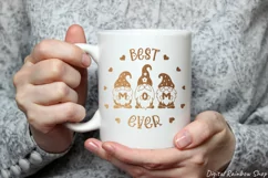 Mothers day svg, Mom SVG, Gnome Mom, best mom ever, gnomes Product Image 2