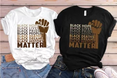 Black Lives Matter SVG PNG EPS DXF for Cutting and Printing Product Image 4