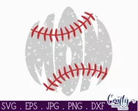 Grunge Mom Baseball | Sports Svg Design Cut File Product Image 2