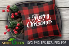 Merry Christmas SVG PNG EPS - Cricut, Sublimation Product Image 4