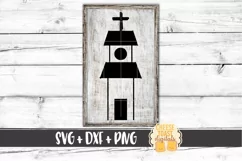 Church - Chapel - Religious SVG PNG DXF Cut Files Product Image 1