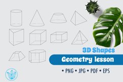 3D Geometric Shapes Product Image 2