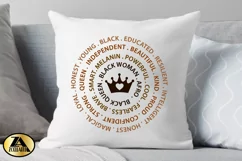 Black Woman SVG Black Girl Magic SVG Black Women Quote SVG Product Image 3