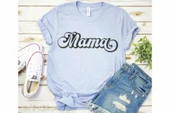 Mama SVG, Mother's Day SVG, Retro SVG Product Image 3
