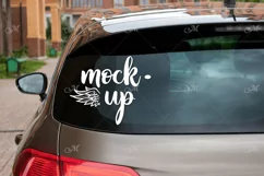 Rear Window Car Photo Mock-up #2 Product Image 1