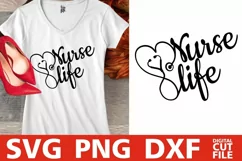 Nurse Life svg, Doctor svg, Stethoscope svg, Medical vector Product Image 3