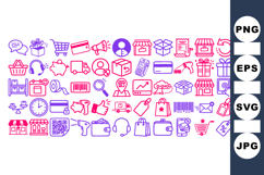 Business Essentials Line Icon Set for Marketing Product Image 1