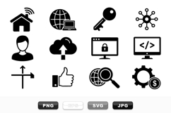 Modern Technology Icon Vector SVG Bundle Product Image 1