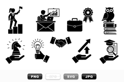 Business Success Icon Collection for Presentations Product Image 1