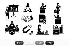 Business Strategy Icon Collection for Presentations Product Image 1