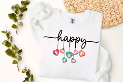 Happy Easter SVG Design Cute Easter Quotes SVG Bunny SVG Product Image 5