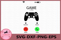 Game in Calling Svg, Incoming Call Svg Product Image 1
