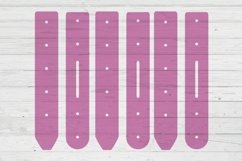 1 inch belt end template svg png dxf ai files Product Image 1