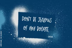 Boogie Down! Handlettered Sans Font - Free Font Of The Week Product Image 9