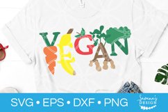 Vegan SVG Veganism SVG Vegetables SVG Animal Lover SVG Product Image 2
