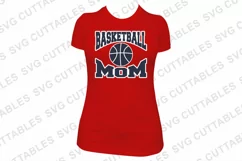 Basketball SVG | Basketball Mom | Shirt Design Product Image 2