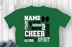 Cheer SVG | Cheer All-stars Subway Art | Shirt Design Product Image 2