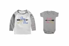 Big Sister SVG, Wild Brother SVG, Big Brother Svg,Little Sis Product Image 2