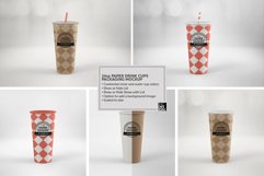 Paper Drink Cups Packaging Mockup Product Image 16