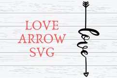 Love Arrow SVG|Love Arrow SVG For Cricut Product Image 1