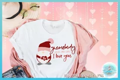 Valentines SVG | Gnomebody Loves You Like I Love You SVG Product Image 3