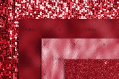 24 Independence Day 4th of July Glitter Foil Metallic Papers Product Image 6