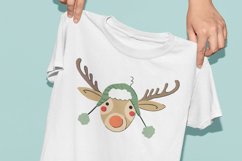 Christmas characters - Santa, Elf, Bear, Deer, Fox, Hedgehog Product Image 3