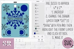 Christmas Money card | Paper cutting | Money card Product Image 5