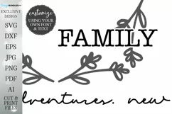 Family Name Sign - New Home New Adventures New Memories Product Image 2