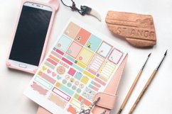 Floral Nursery -PLANNER STICKER TEMPLATE, Canva Template Product Image 2