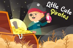 Little Cute Pirates - Vector Illustration Product Image 1